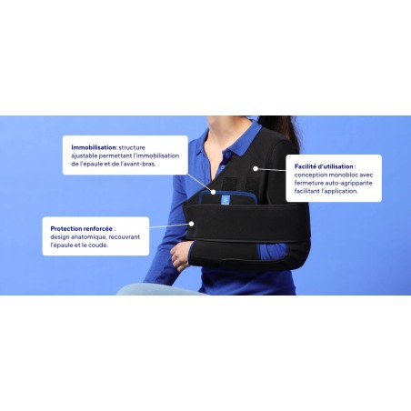 ImmoVest - Gilet d'immobilisation couvrant épaule et coude - Thuasne