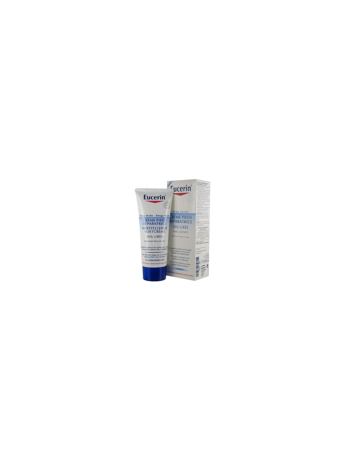 Creme pieds reparatrice 10% uree 100ml
