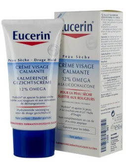 Creme visage calmante 12% omega px seches/rougeurs 50ml