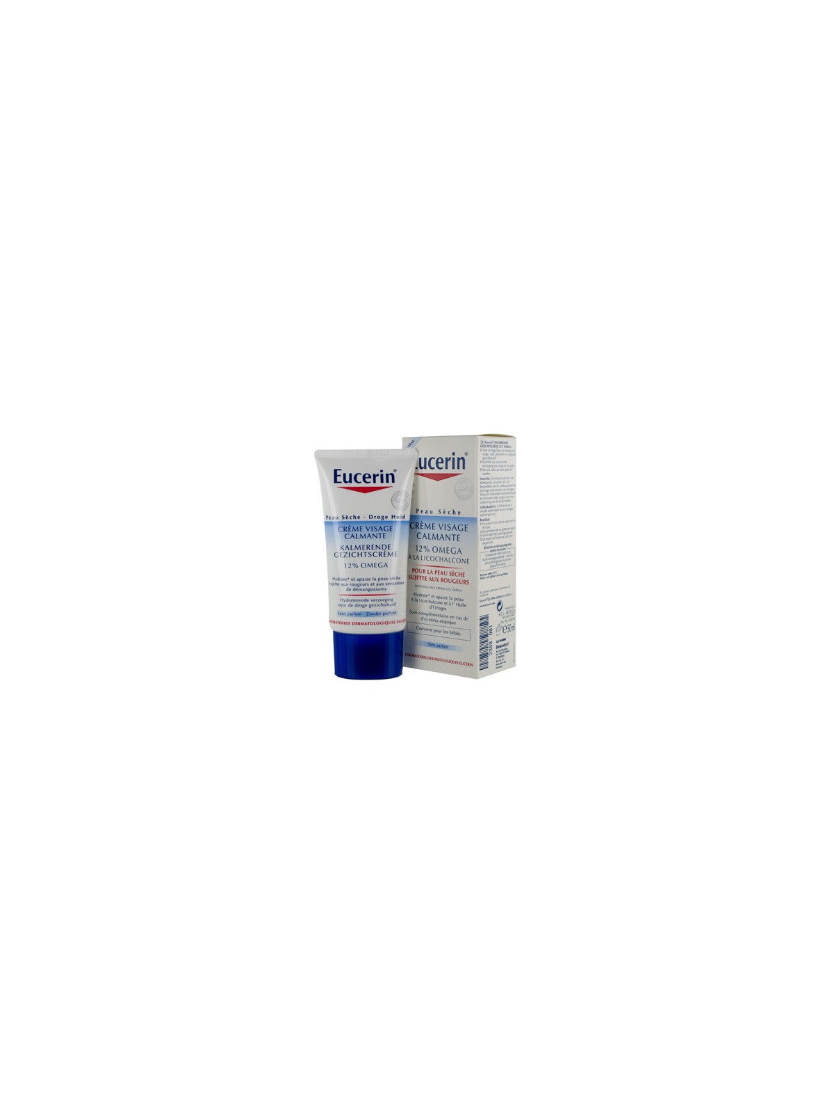Creme visage calmante 12% omega px seches/rougeurs 50ml