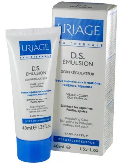 D.s emulsion son regulateur rougeurs/irritations/squames 40ml