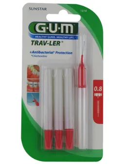 Trav-ler brossettes interdentaires 0,8 mm 4 brossettes