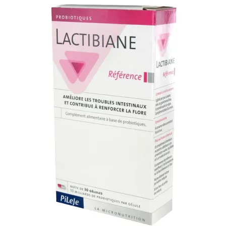 Lactibiane reference 10 milliards de probiotiques/gelule 30 gel