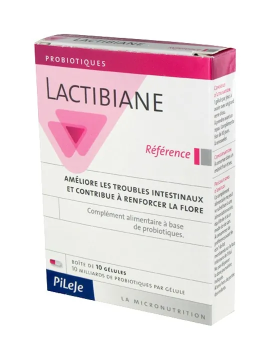 Lactibiane reference 10 milliards de probiotiques/gelule 10 gel