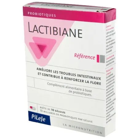 Lactibiane reference 10 milliards de probiotiques/gelule 10 gel