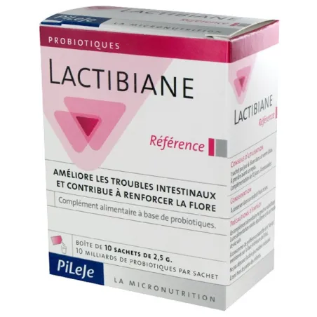 Lactibiane reference 10 milliards de probiotiques/sachet 10 sach