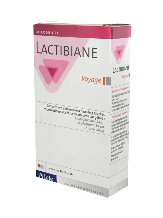 Lactibiane voyage 14 gelules