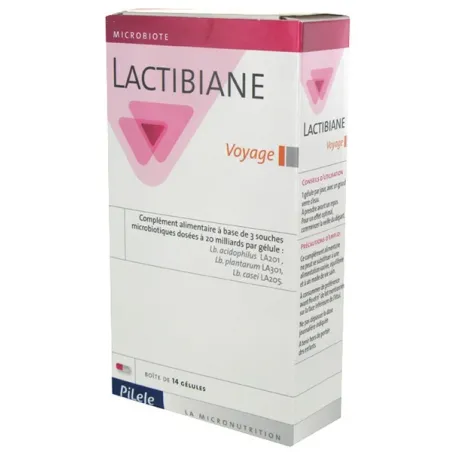 Lactibiane voyage 14 gelules