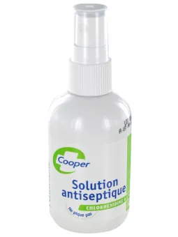 Solution antiseptique chlorhexidine 0,5% spray 100ml