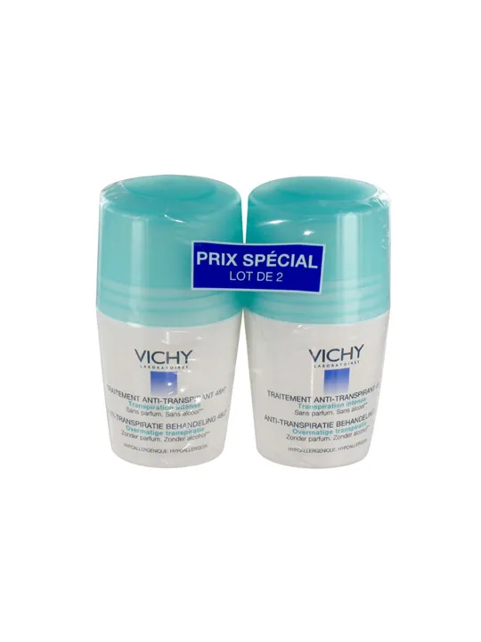 Deodorant anti-transpirant bille 2x50ml