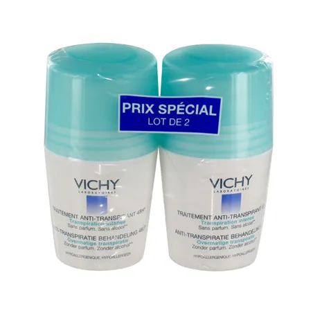 Deodorant anti-transpirant bille 2x50ml