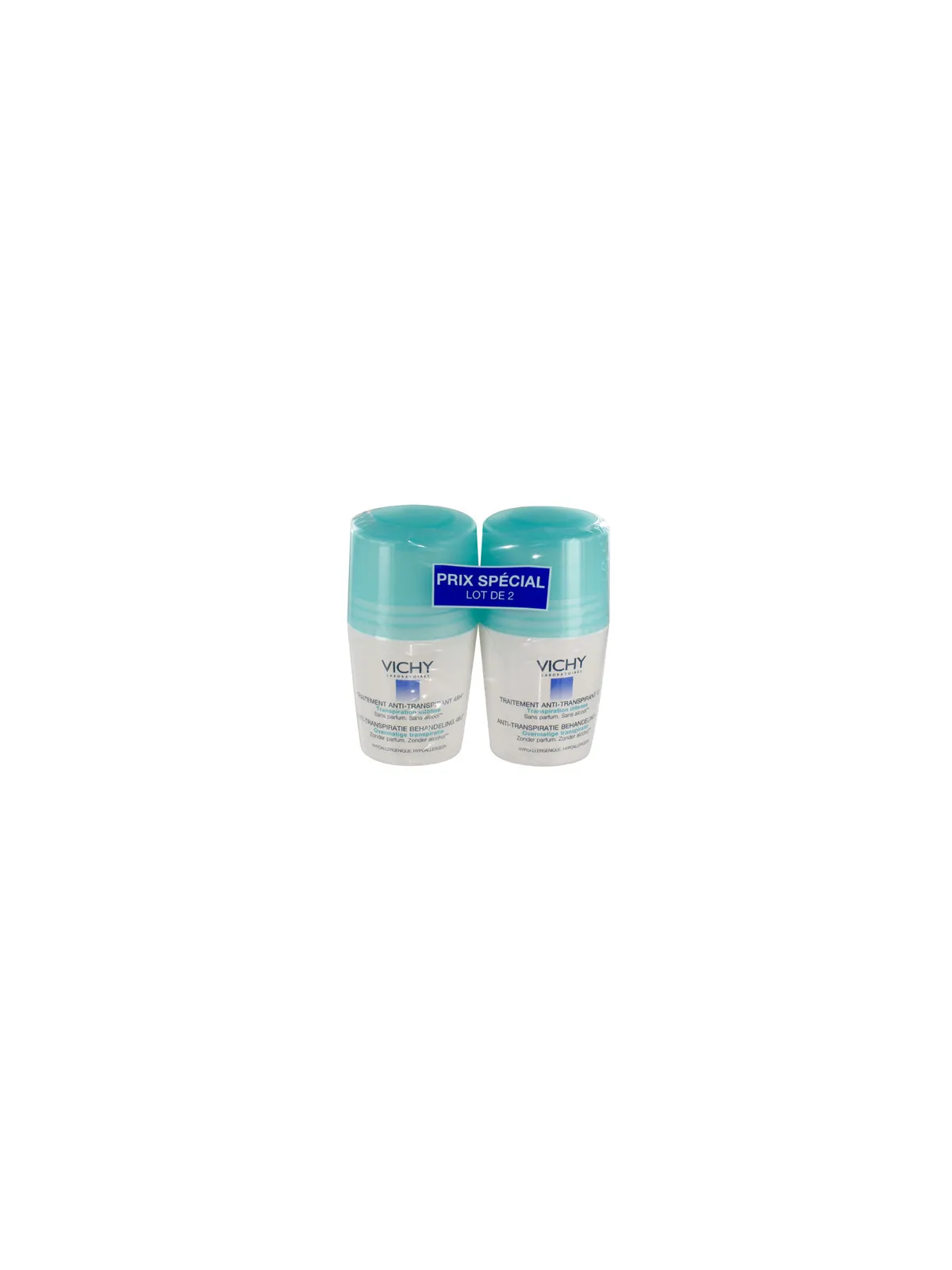 Deodorant anti-transpirant bille 2x50ml